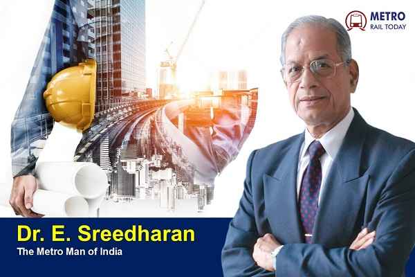 Sreedharan conferred with Most Exemplary Urban Infra Leader Award at Urban Infra 2022
