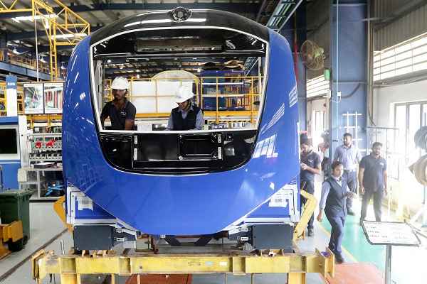 How is Make in India helping India to become self-reliant in Rail & Metro sectors?