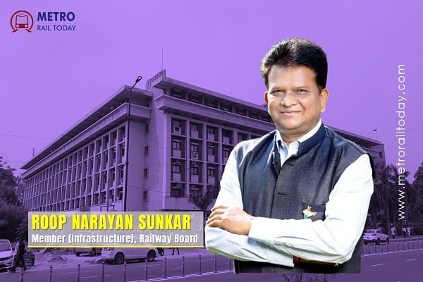 Roop Narayan Sunkar assumes charge of Member (Infrastructure), Railway Board
