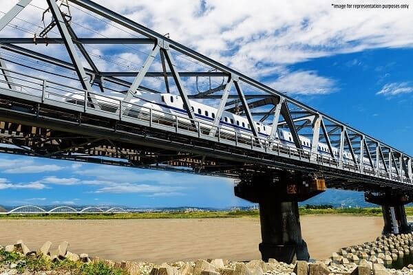 Longest girder assembled for Mumbai – Ahmedabad High Speed Rail Project