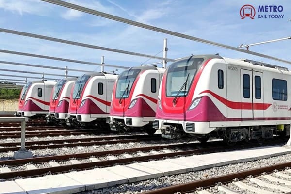CRRC rolled off driverless trainsets for Istanbul Airport Metro Project
