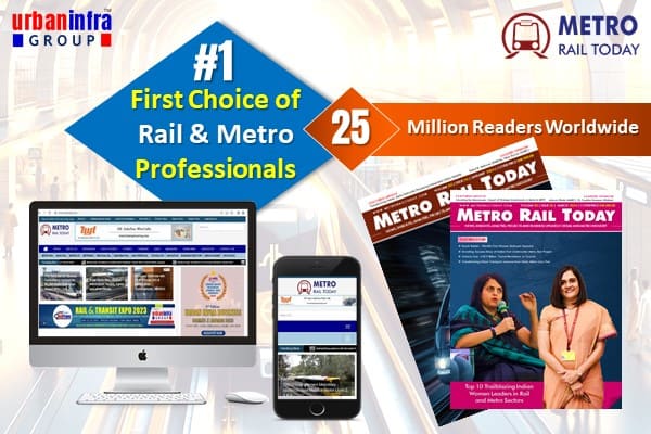 Metro Rail Today secures First Rank in Rail & Metro Sector Publications